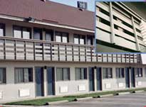 Red Roof Inns found a perfect solution for its second-floor balconies.