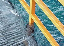 Wave Zone Grating and Guardrail/Handrail